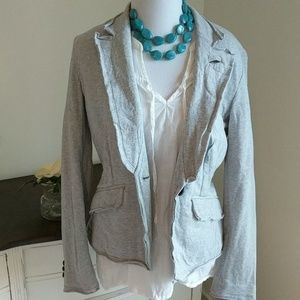Casual sweatshirt jacket by Coldwater Creek
